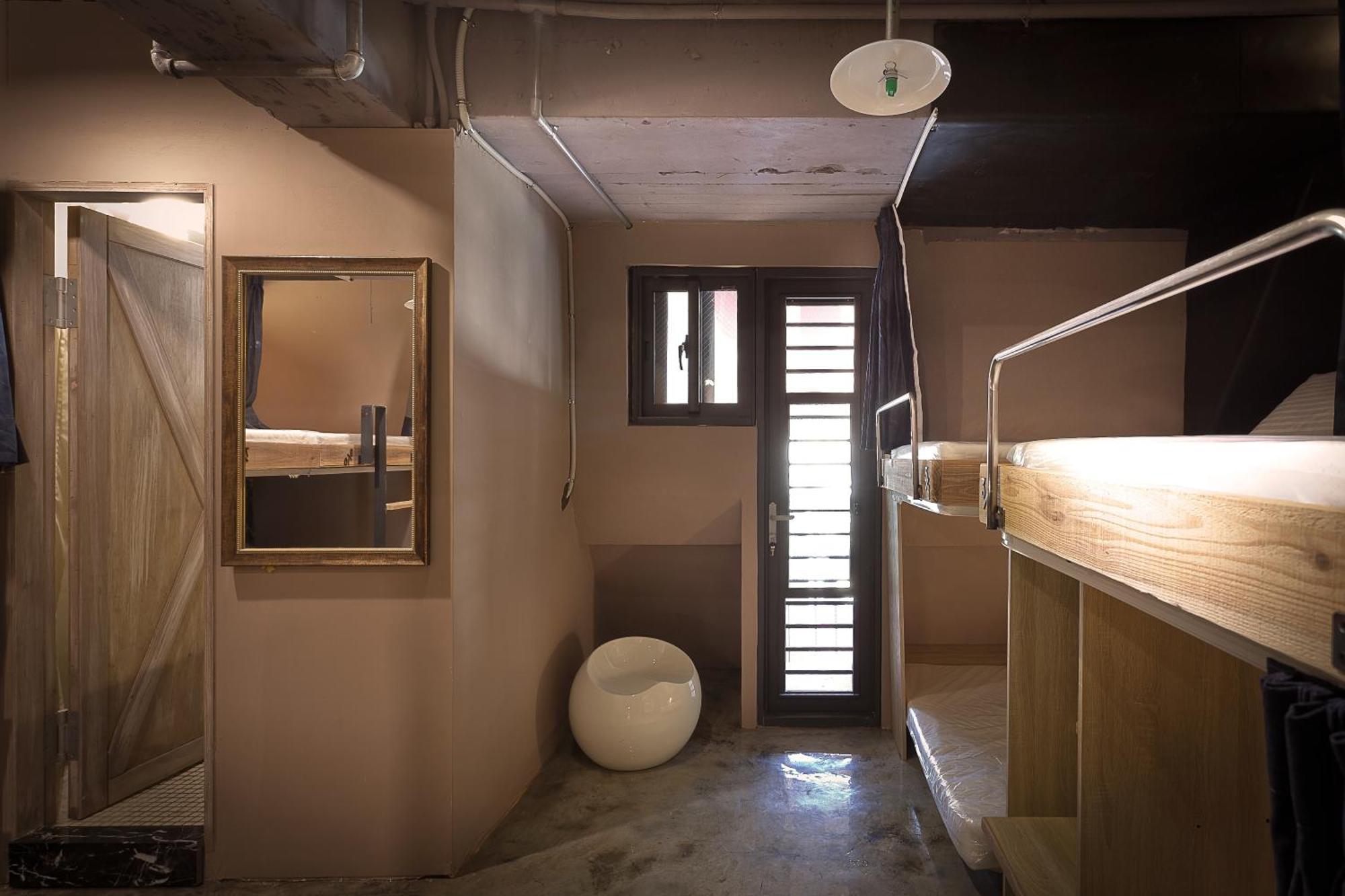 Double Bed in Female Dormitory Room